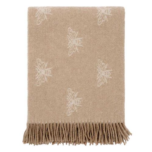 Sophie Allport Woven Throw - Wool - Bees