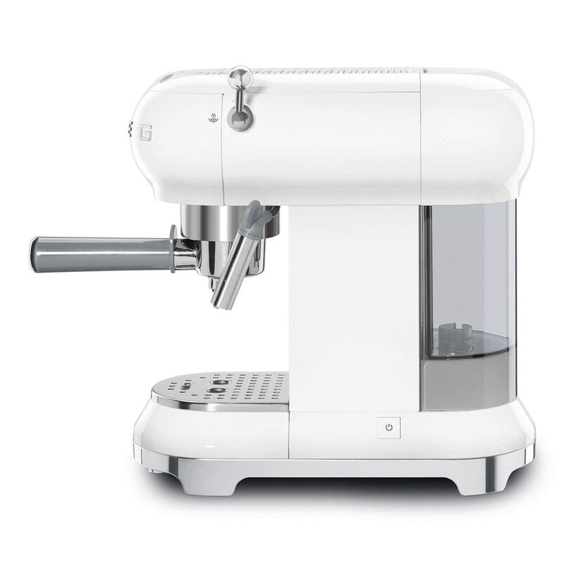 Smeg Espresso Manual Coffee Machine - White image number 3