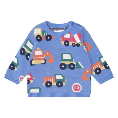 Huxbaby Construction Pullvoer 6M-2Y