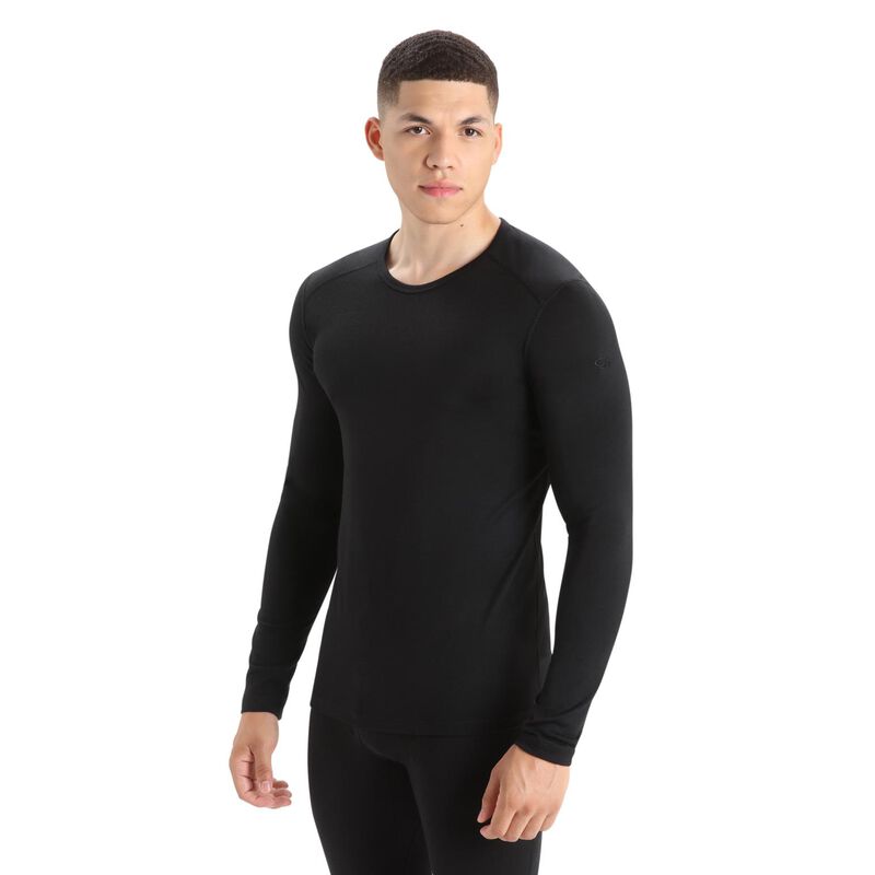 Icebreaker Mens 200 Oasis LS Crewe image number 3