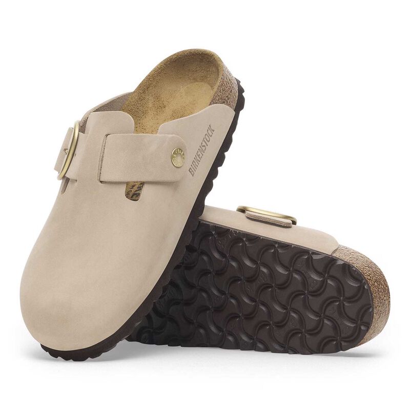 Birkenstock Boston Big Buckle Nubuck (Regular) image number 2