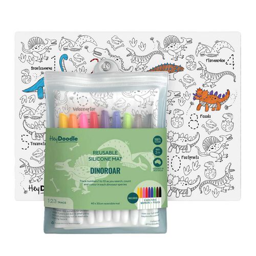 Hey Doodle Dino Roar Playmat Large
