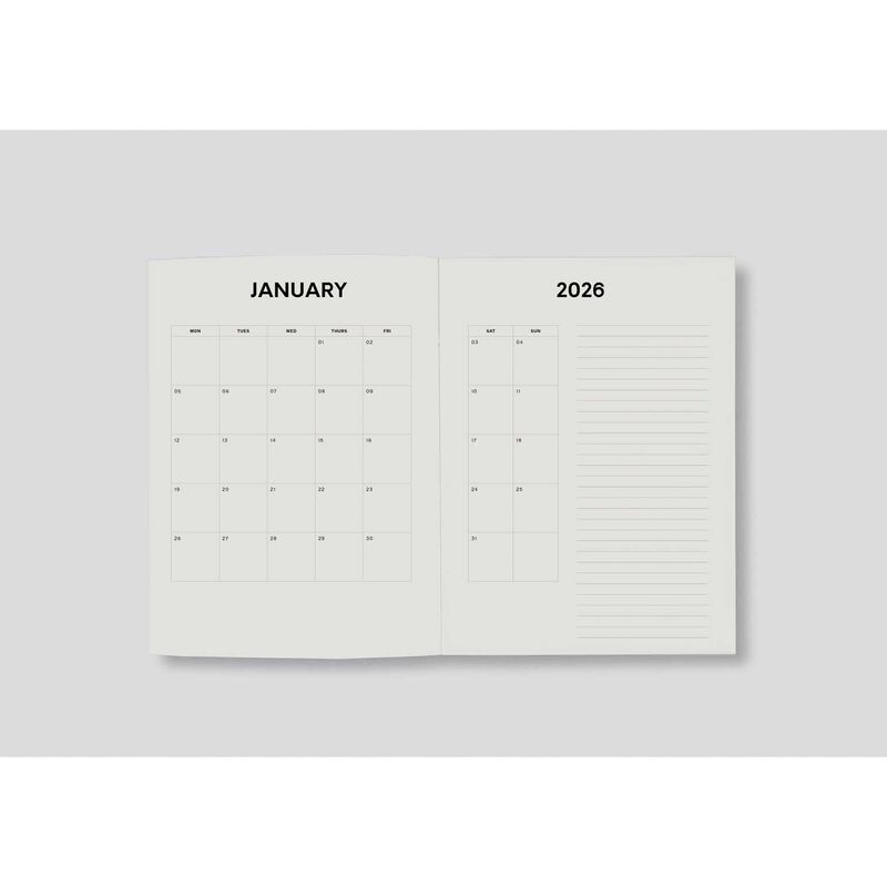 Father Rabbit Olive Deco Daily Diary 2026 image number 1