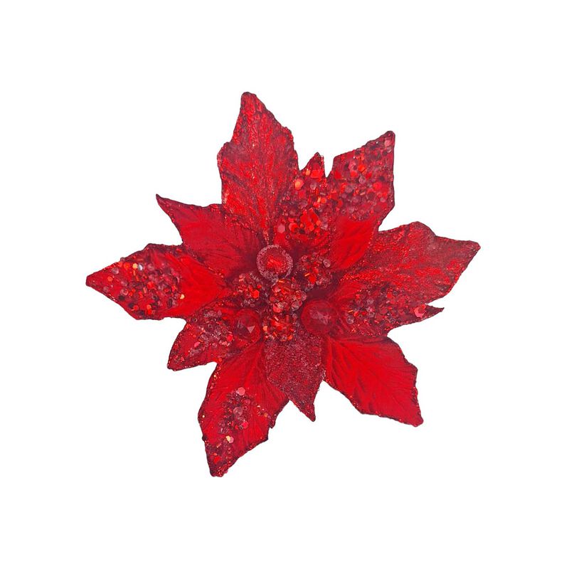 Medium Heirloom Lux Poinsettia image number 0