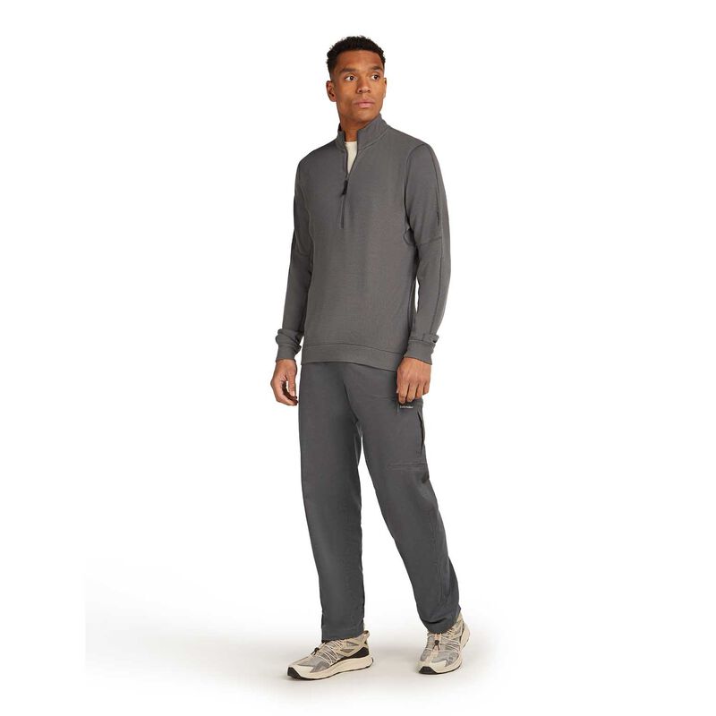 Icebreaker M Merino 260 Waffle Knit Wander LS Half Zip image number 3