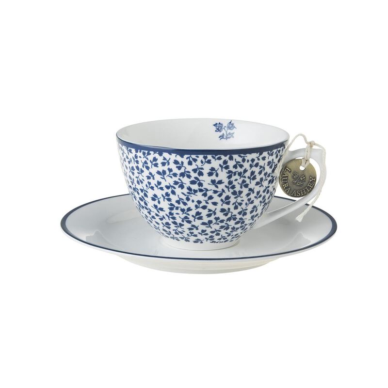 Laura Ashley Cappuccino Cup & Saucer Floris image number 0
