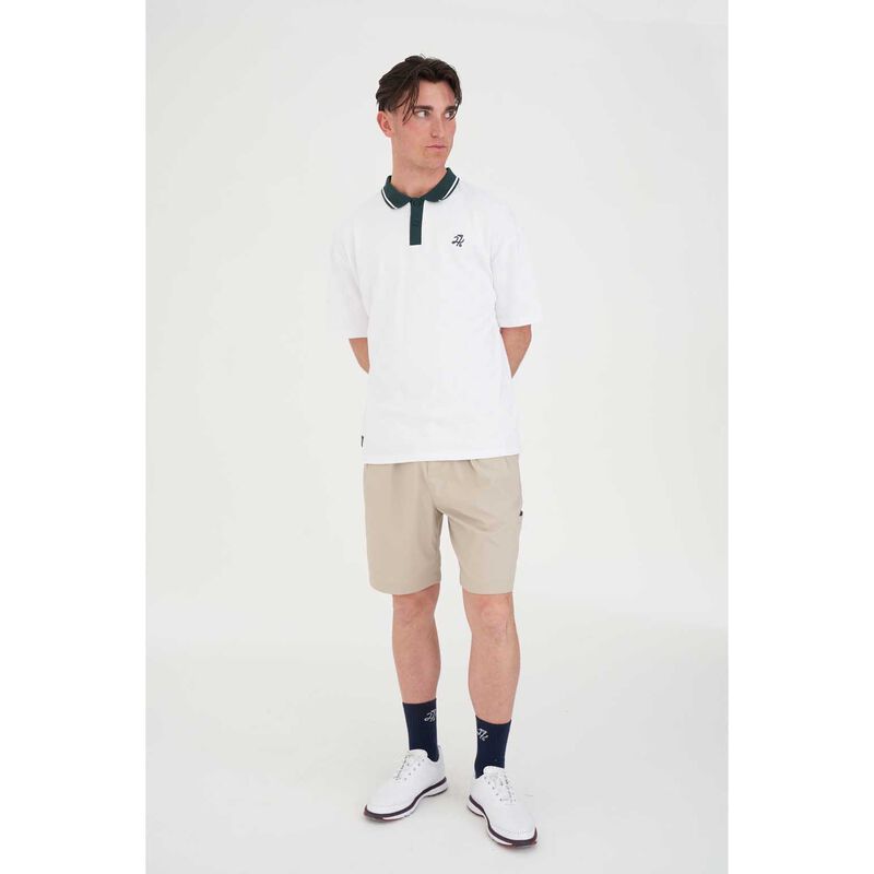 Huffer Golf Check Par Short Sleeve Polo image number 3