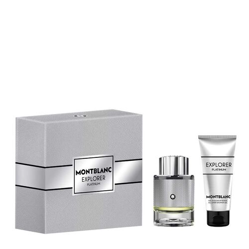 Montblanc Platinum 60ml EDP + 100ml Shower Gel Christmas Gift Set