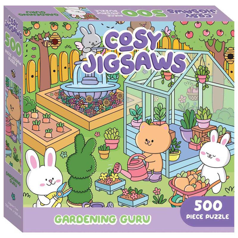 Hinkler&nbsp; Cosy Jigsaws 500Pc Gardening Guru image number 0