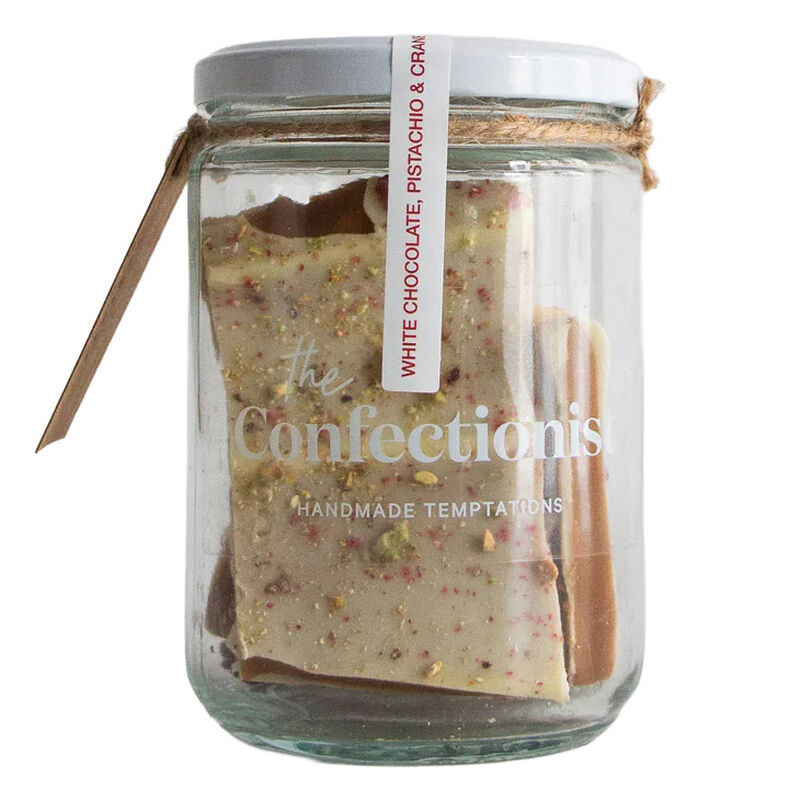 The Confectionist White Chocolate, Pistachio & Berry Toffee 200g image number 0