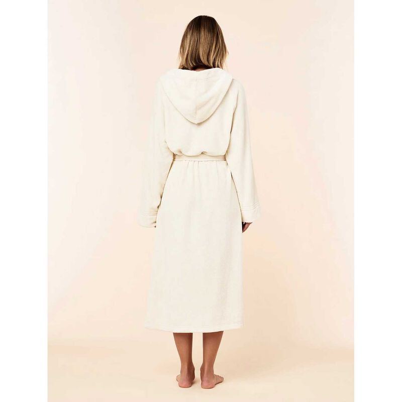 Papinelle Long Plush Hooded Robe image number 3