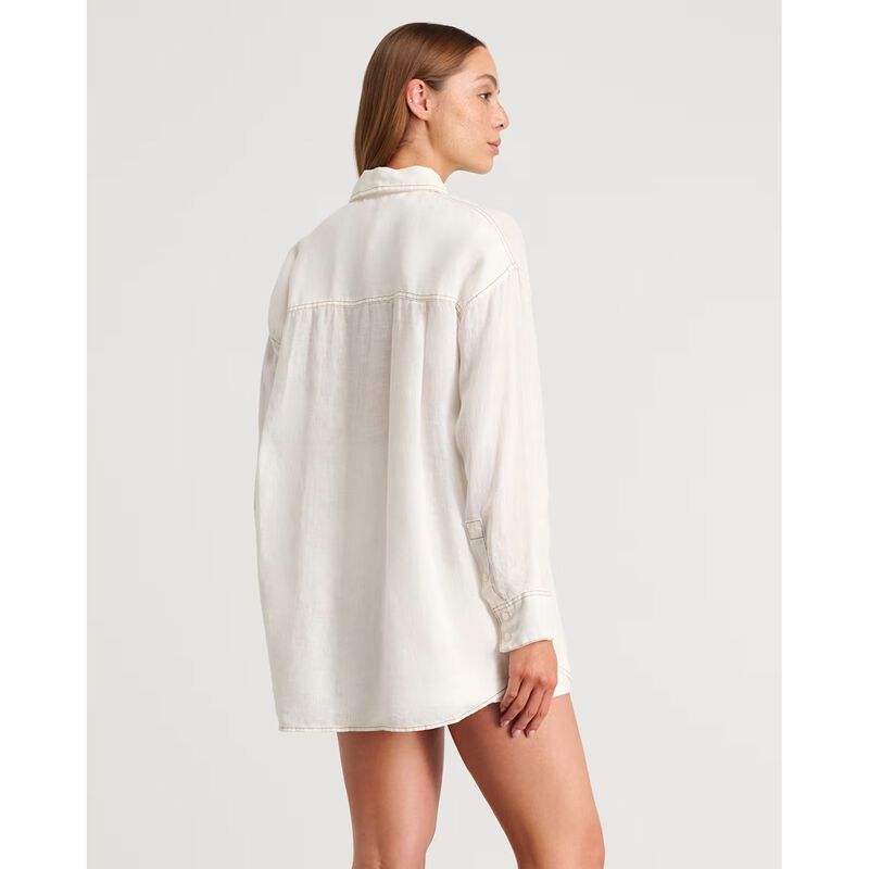 JAG Cindy Linen Oversized Shirt image number 17