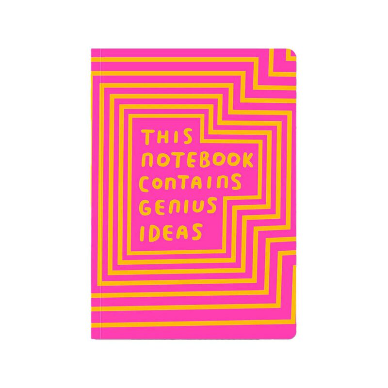 Oh Deer This Contains Genius Ideas A5 Soft Cover Notebook image number 0