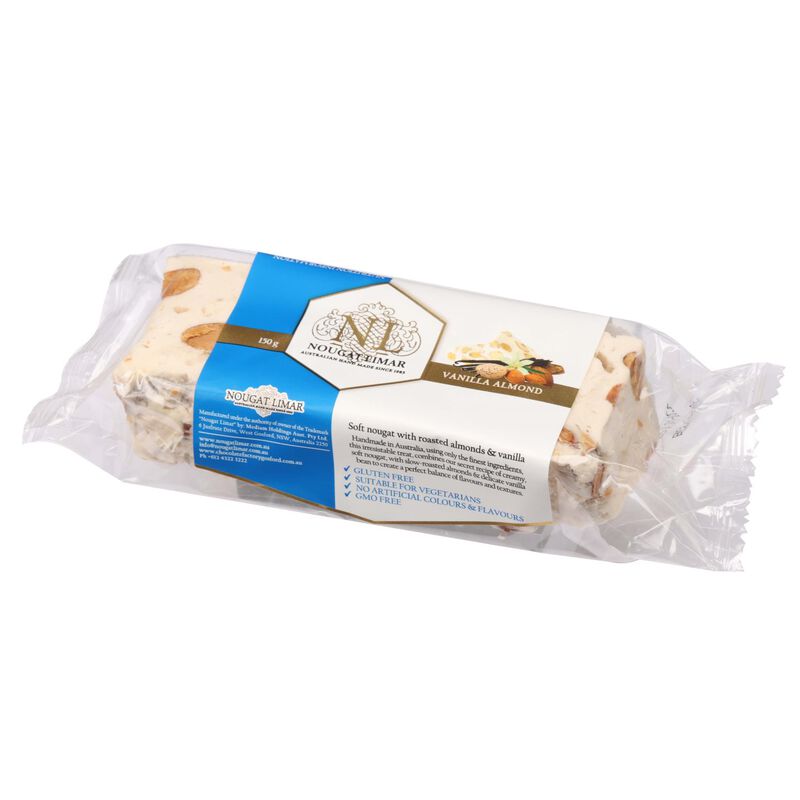 Nougat Limar Vanilla Almond Log 150g image number 0