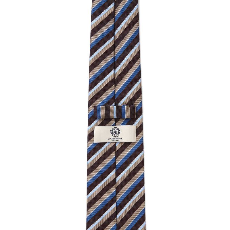 Cambridge Multi Stripe 7.5cm Tie image number 1