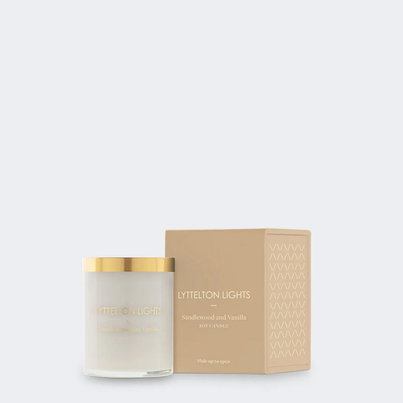 Lyttelton Lights Sandalwood and Vanilla Candle image number 2
