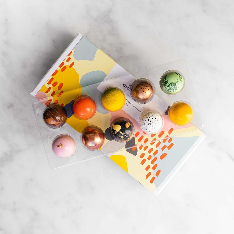 House of Chocolate Ten Piece Bonbon Selection 165g image number 1