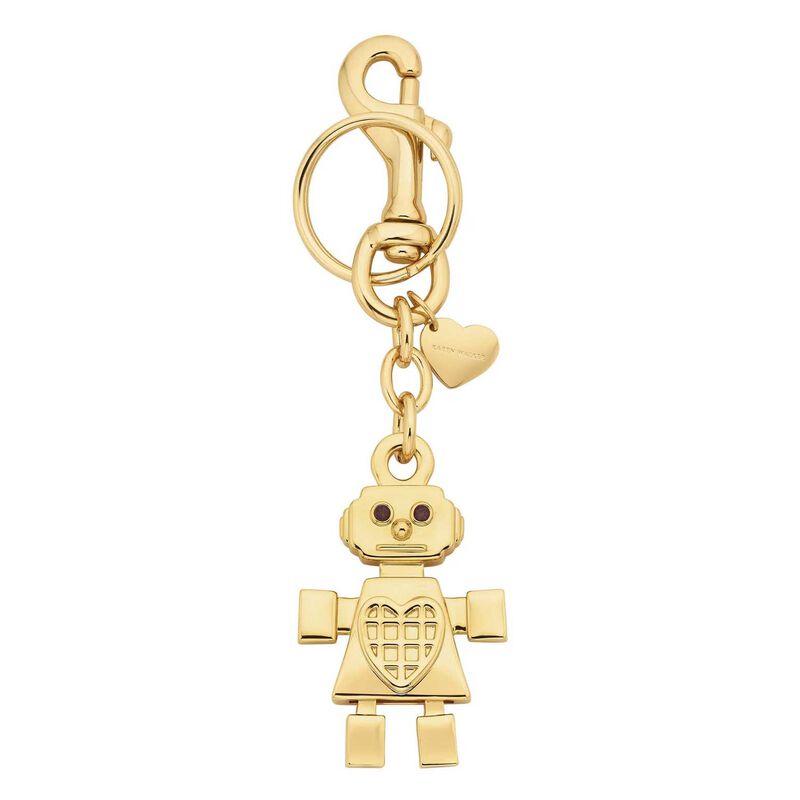 Karen Walker Robot Charm Gold image number 0