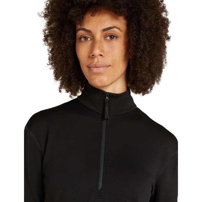 Icebreaker W Merino 360 RealFleece Elemental LS Half Zip image number 2