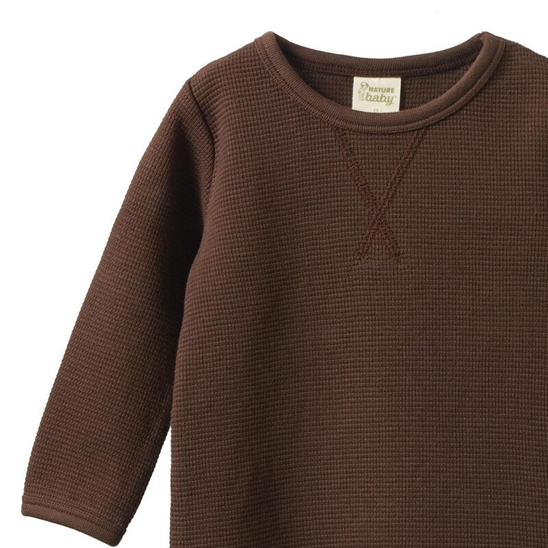 Nature Baby Waffle Tee 6M-2Y image number 1