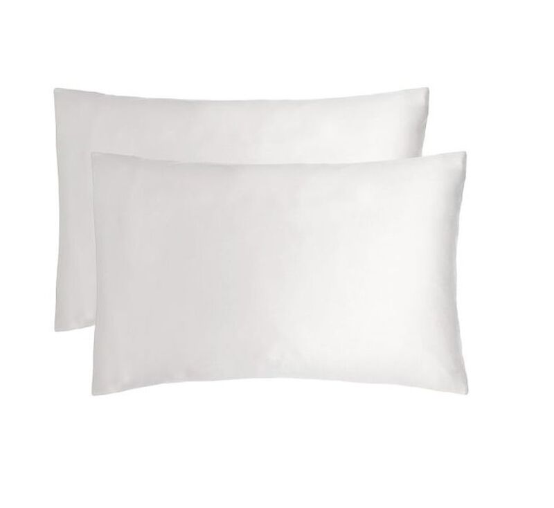 Bambury Bamboo Satin Pillowcase Pair - White image number 0