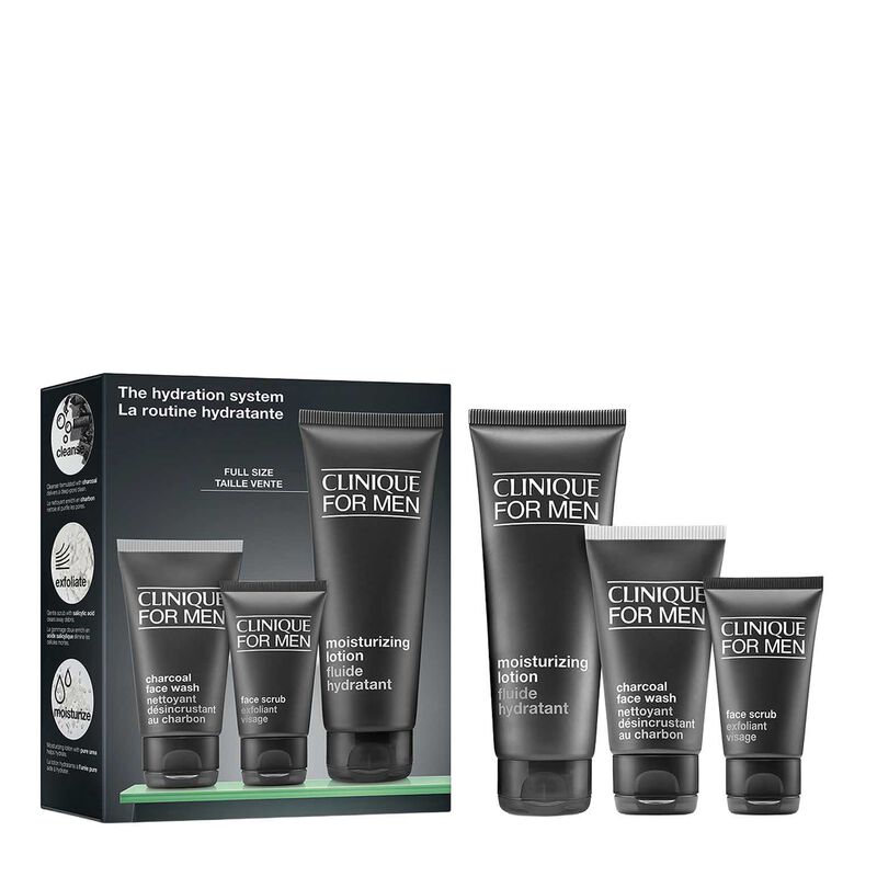 Clinique for Men The Hydration System Set image number 0