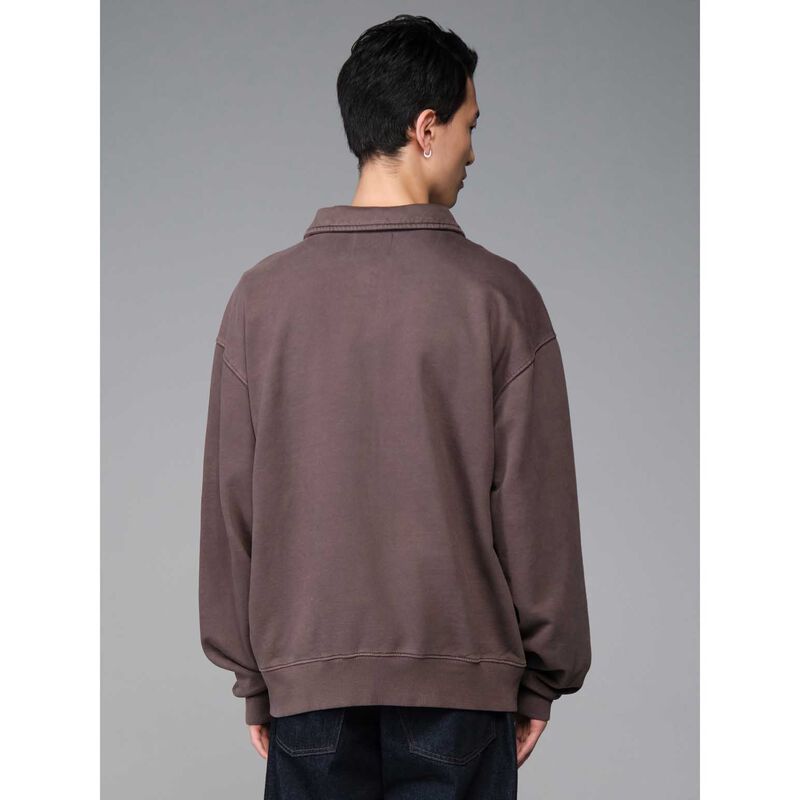Alpha Industries Essential 1/4 Zip Relaxed Fit Sweatshirt (Aircorp) image number 1