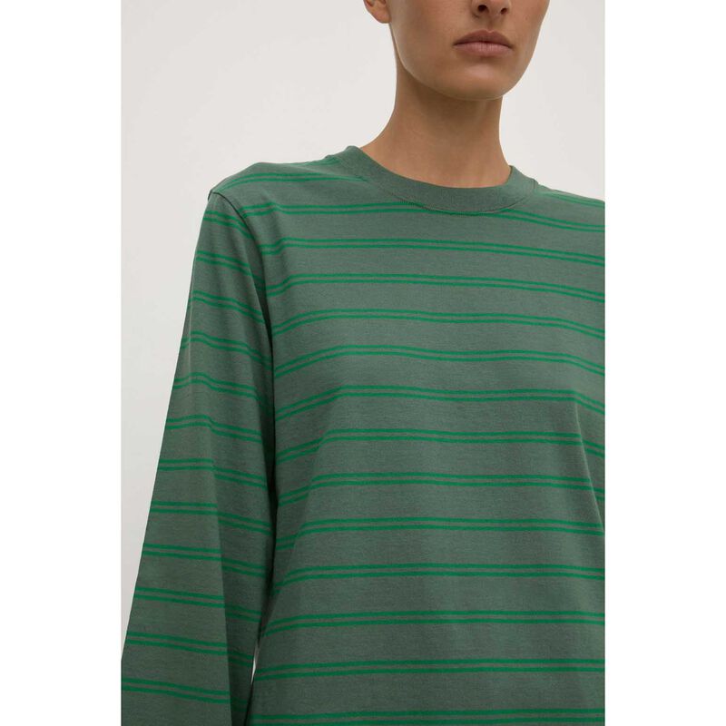Assembly Label Recreation Stripe Long Sleeve Tee Ivy image number 2