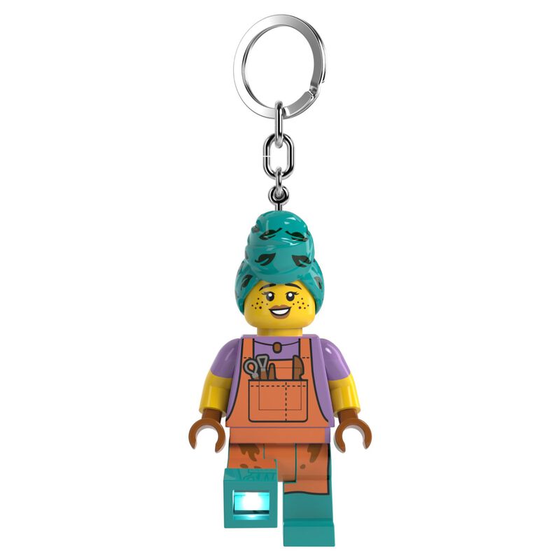 LEGO Minifigure Light Keyring Ceramic Girl image number 0