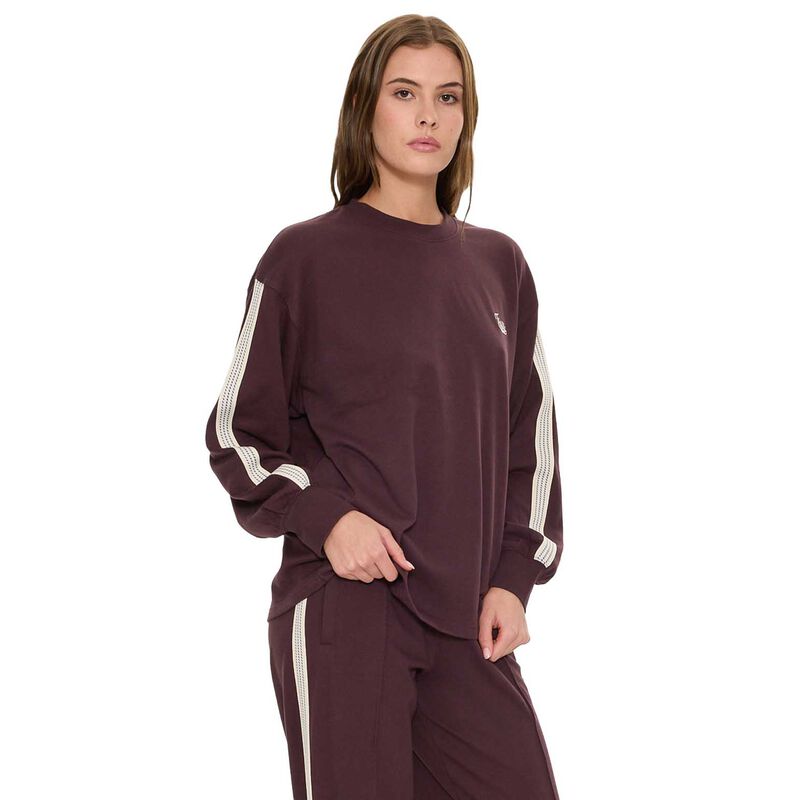 Thrills Off Track Long Sleeve Oversized Tee image number 0