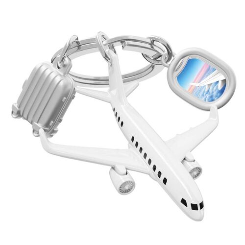 Metalmorphose Plane Keychain