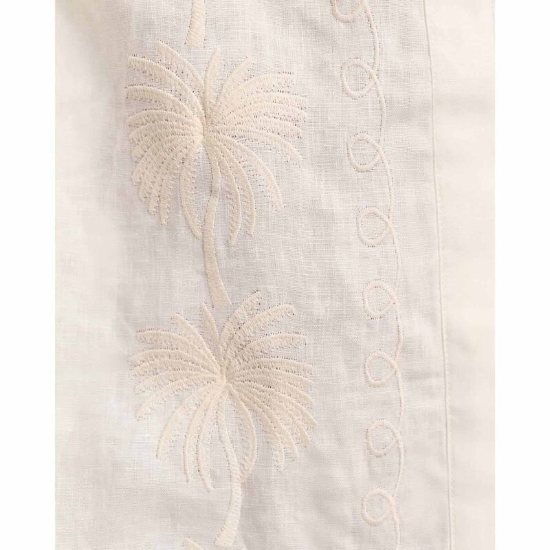 JAG Aimee Linen Palm Dress image number 2