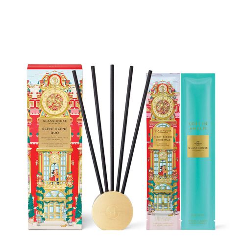 Glasshouse Fragrances Scent Scene Duo - Night Before Christmas & Amalfi