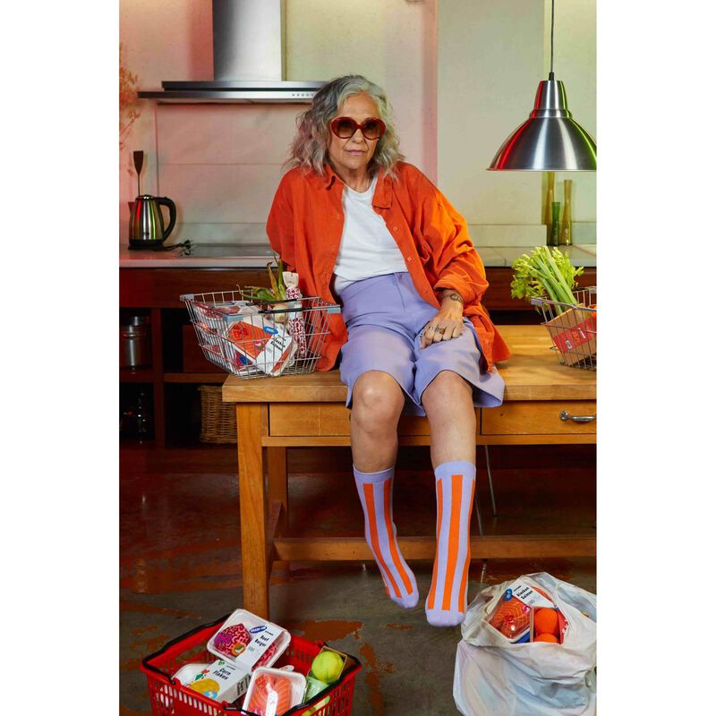 Eat My Socks Alaskan Salmon Socks - 2 Pairs image number 3