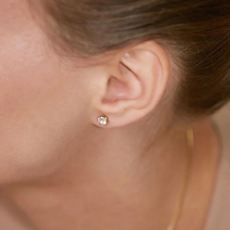 Edblad Crown Studs Gold image number 1