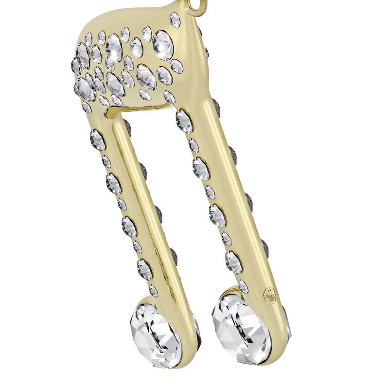 Swarovski Holiday Magic Double Music Note Ornament image number 2