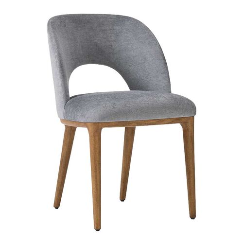 West Elm Boerum Dining Chair Graphite
