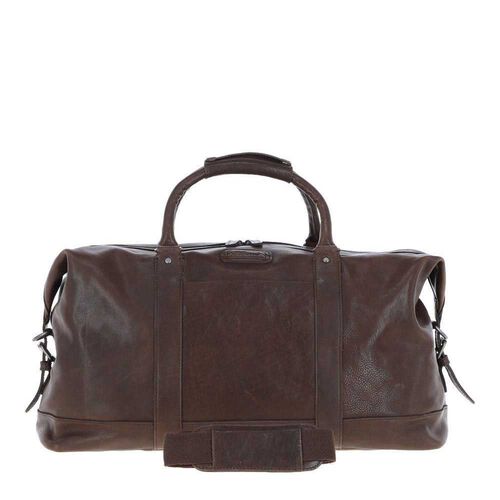 Ashwood Mens Luxury Leather Weekend Holdall
