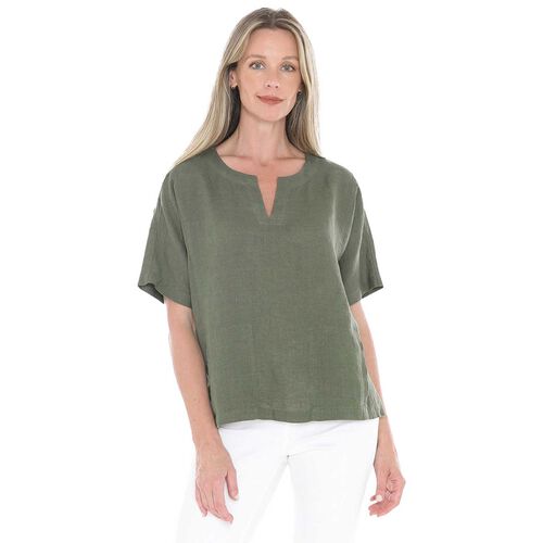 Jump 2 Pocket Linen Top
