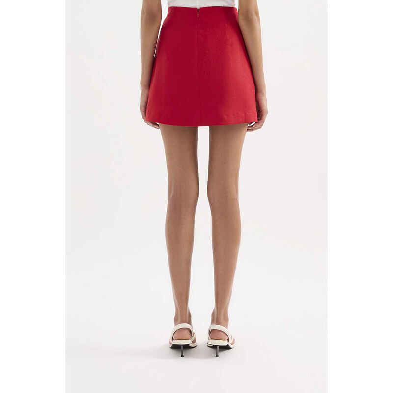 Nude Lucy Lotta Linen Mini Skirt image number 2