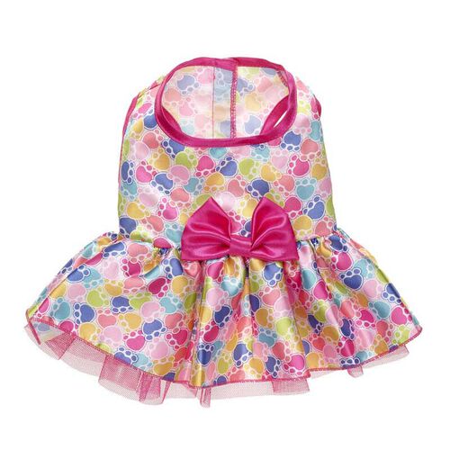 Build A Bear Outfit - Promise Pets Paw Print Dress