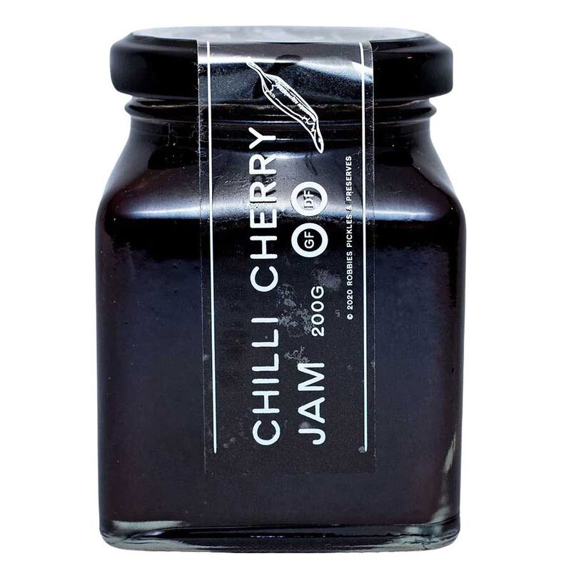Robbies Cherry Chilli Jam 190g image number 0
