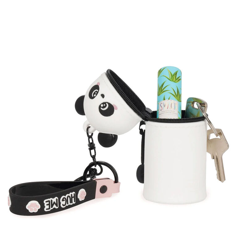 Legami Panda Coin Purse With Key Ring image number 1