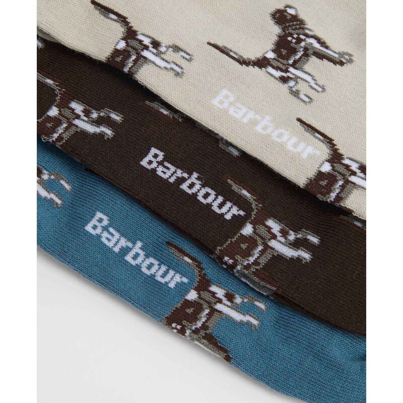 Barbour Pointer Dog Socks Gift Box image number 3