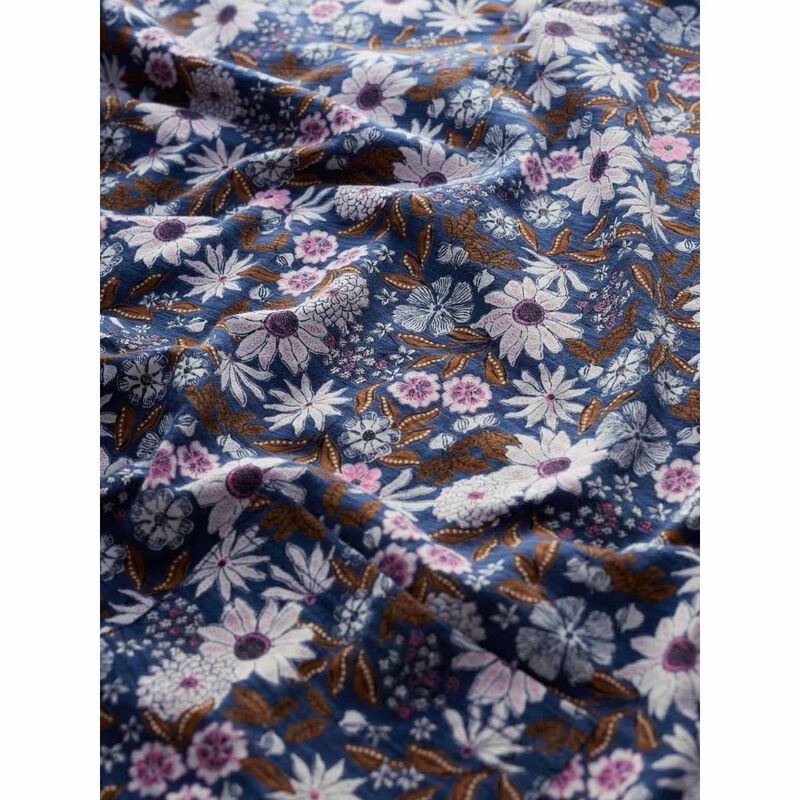 Seasalt Cornwall Gypsophilia Top Pattern Flower Night image number 2