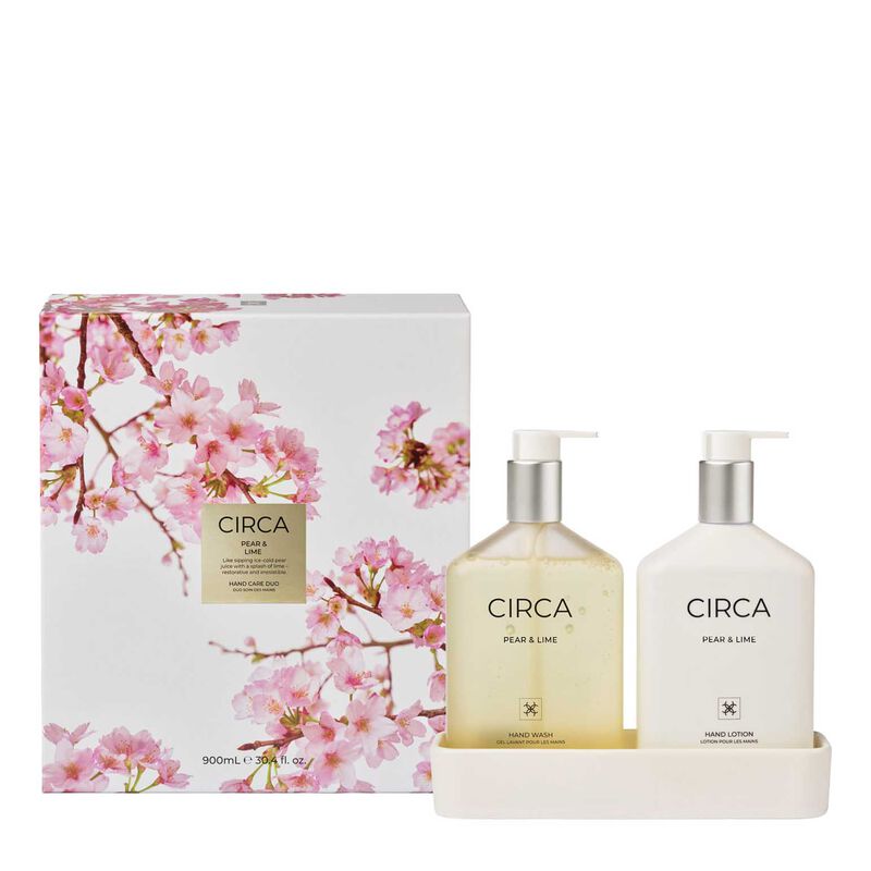 CIRCA Mother's Day Pear & Lime Hand Care Duo Set 900ml image number 0