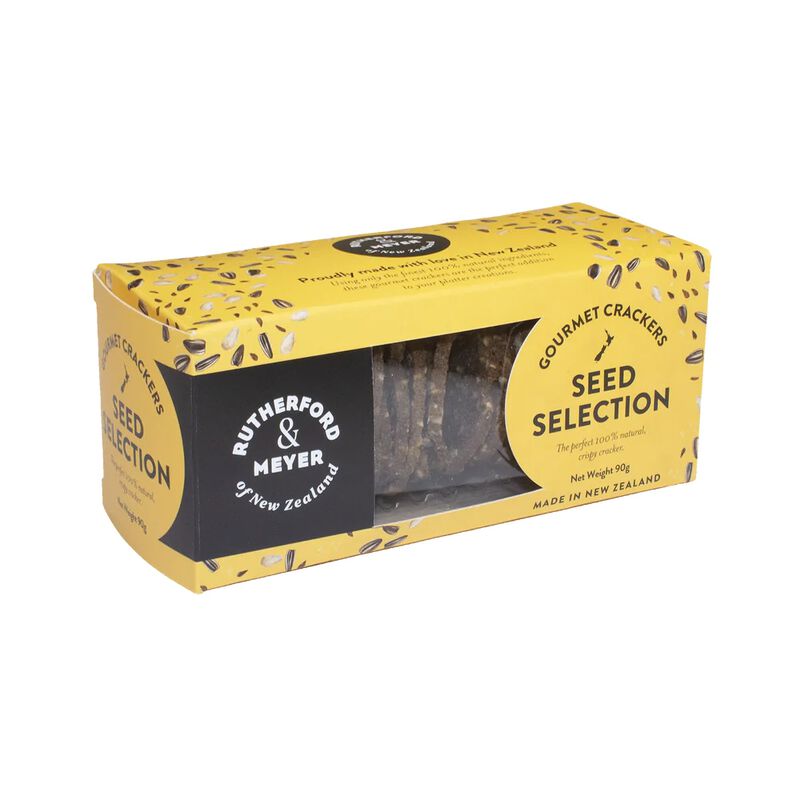 Rutherford & Meyer Gourmet Seed Selection Crackers 90g image number 0