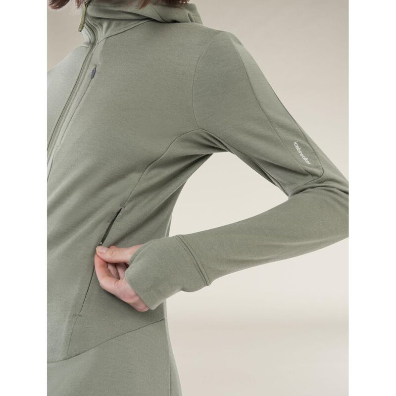 Icebreaker W Merino 260 Quantum LS Zip Hoodie image number 9