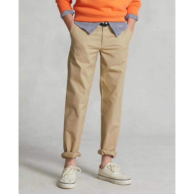 Polo Ralph Lauren Belted Slim Fit Stretch Twill Pant 8-16 image number 1
