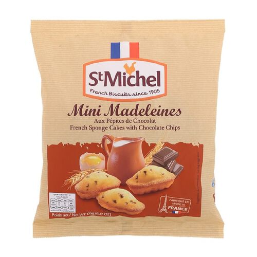 La Fromagerie St Michel Madeleines Choc Chip Bag 175G